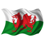 Fahne Wales