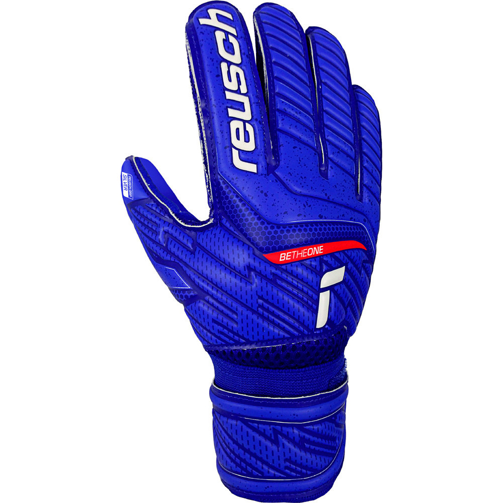 Reusch Attrakt Silver RF Junior Torwarthandschuhe, blau