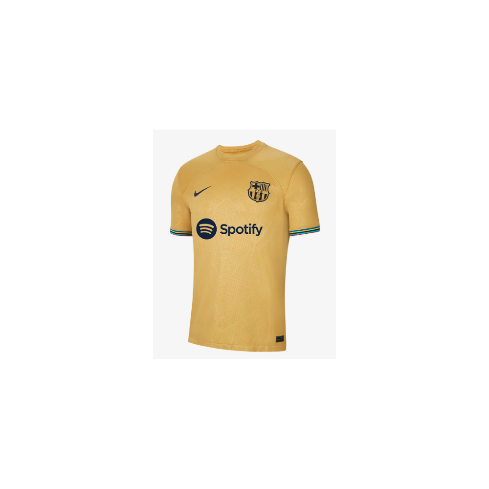 Nike FC Barcelona 2022/23 Stadium Away Erwachsene, gold