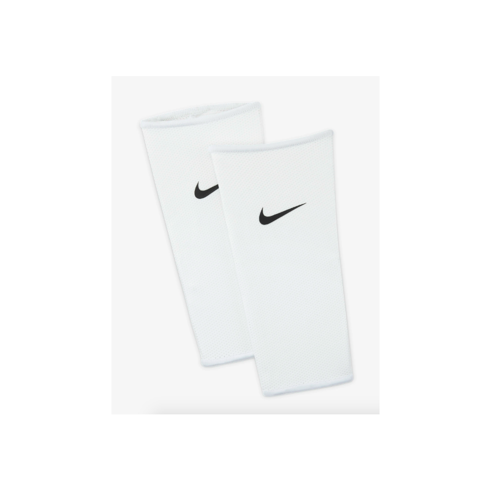 Nike Guard Lock Fussball Schienbeinschoner-Stutzen, weiss