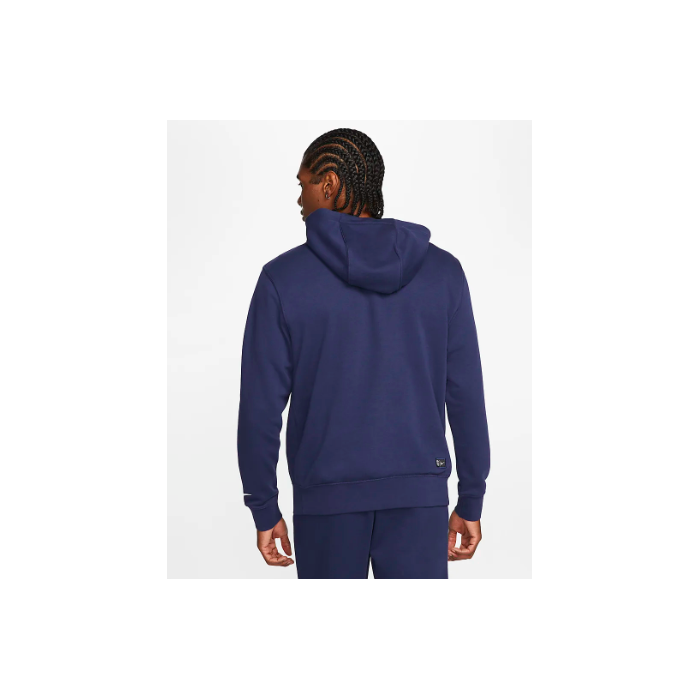 Nike PSG Paris Saint-Germain Hoodie, midnight Navy/White