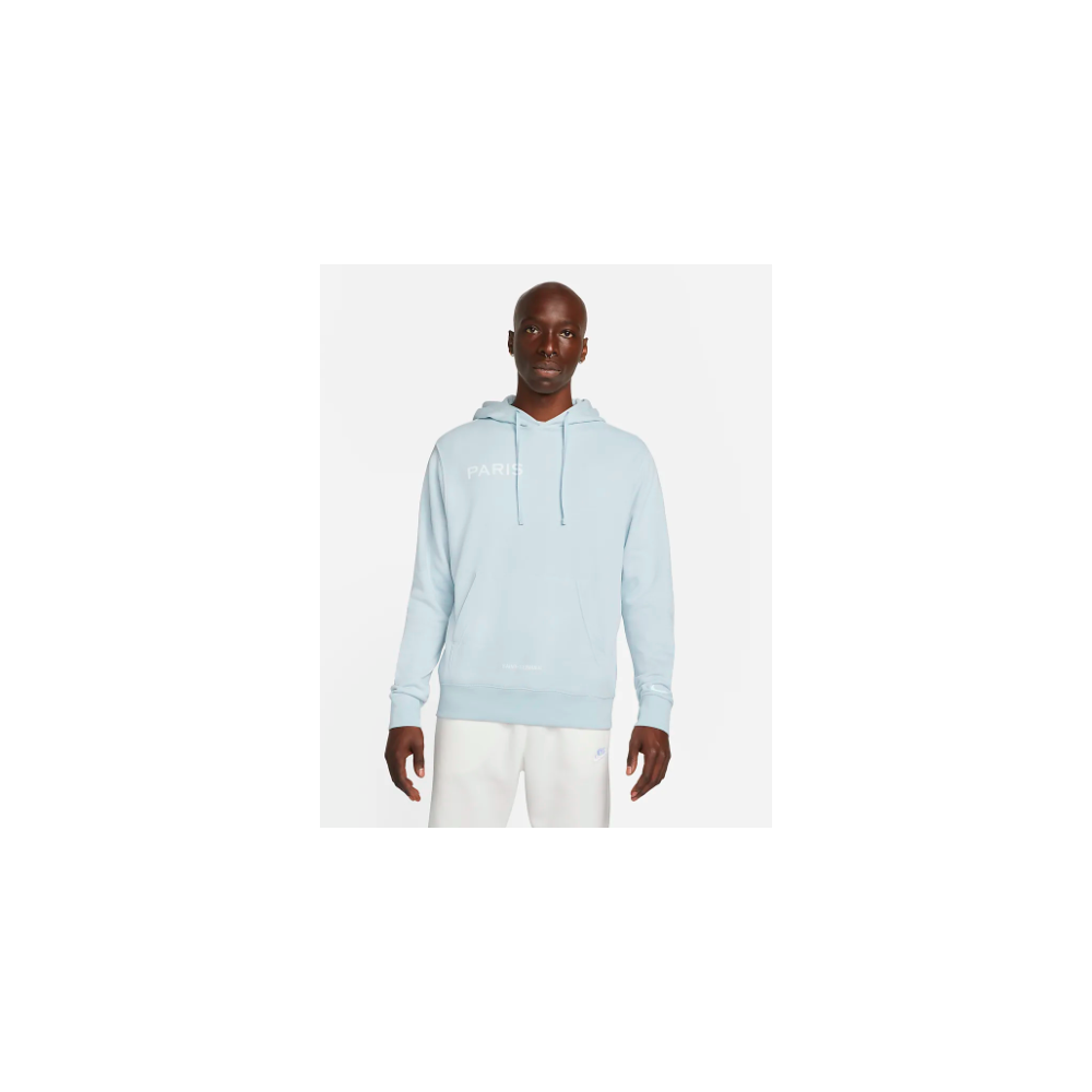 Nike PSG Paris Saint-Germain Hoodie, aura/white