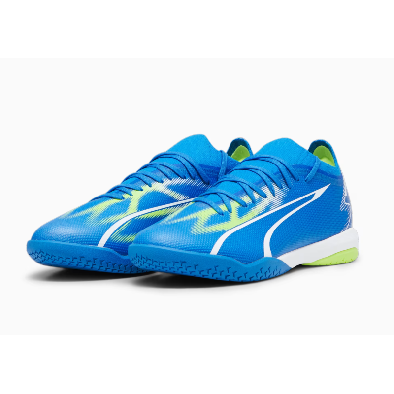 Puma Ultra Match IT Fussballhallenschuh, blau