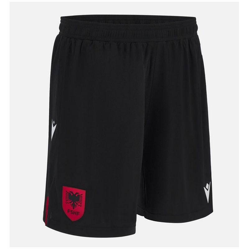 Macron Albanien FSHF Shorts Home Kinder 2023/24