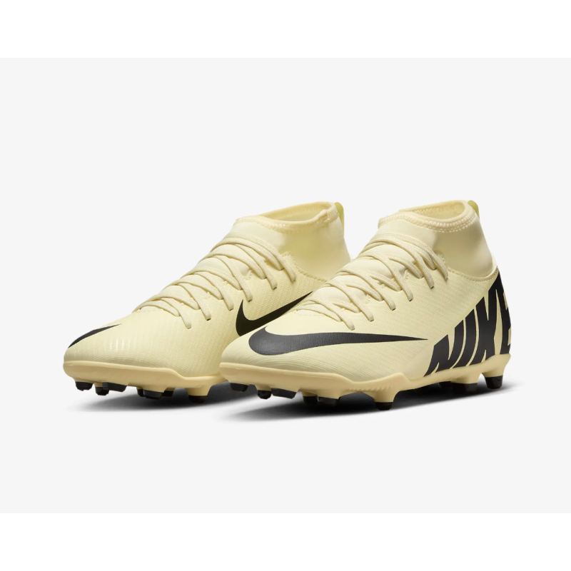 Nike JR Mercurial Superfly 9 Club FG/MG Fussballschuh, lemonade