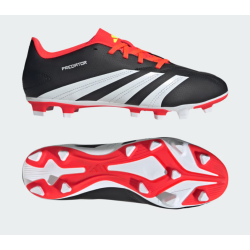 Adidas Predator Club FXG Fussballschuhe, schwarz/rot