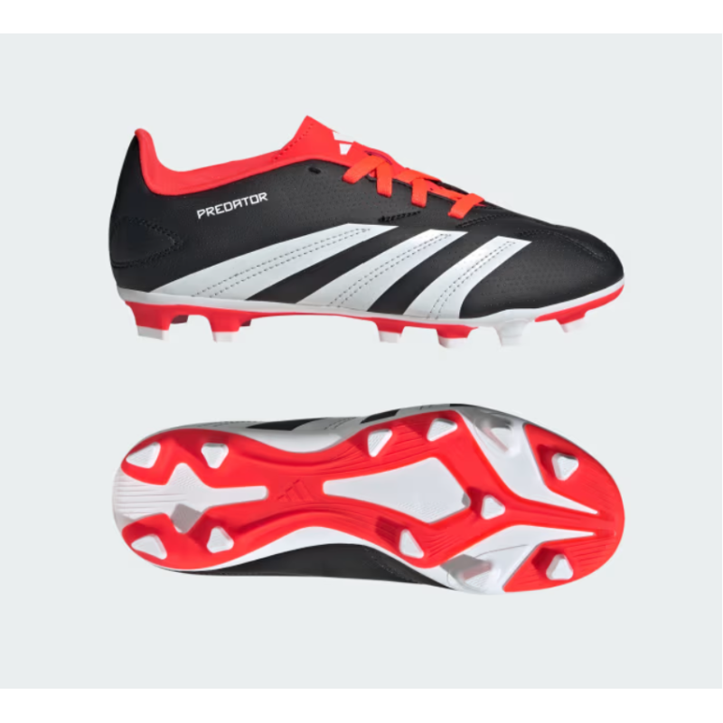 Adidas Predator 24 Club FXG Junior Fussballschuhe, schwarz/rot