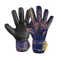 Reusch Attrakt Gold X Torwarthandschuh, blau/gold