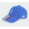 Adidas FIGC Italien Cap 2024, blau/weiss