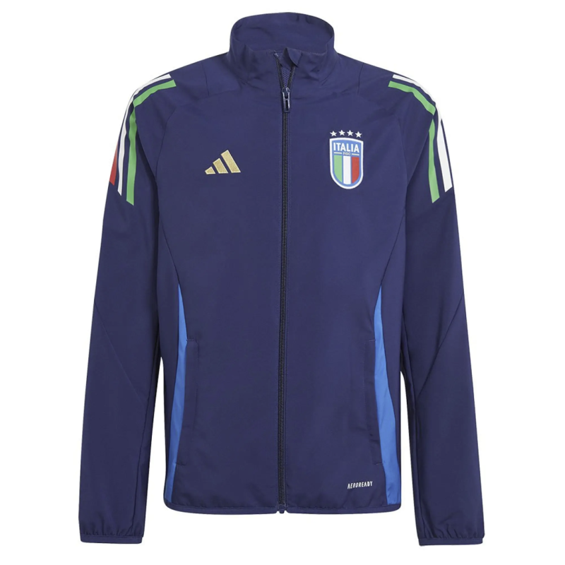 Adidas FIGC Italien Tiro24 Competition Präsentationsjacke Junior 2024