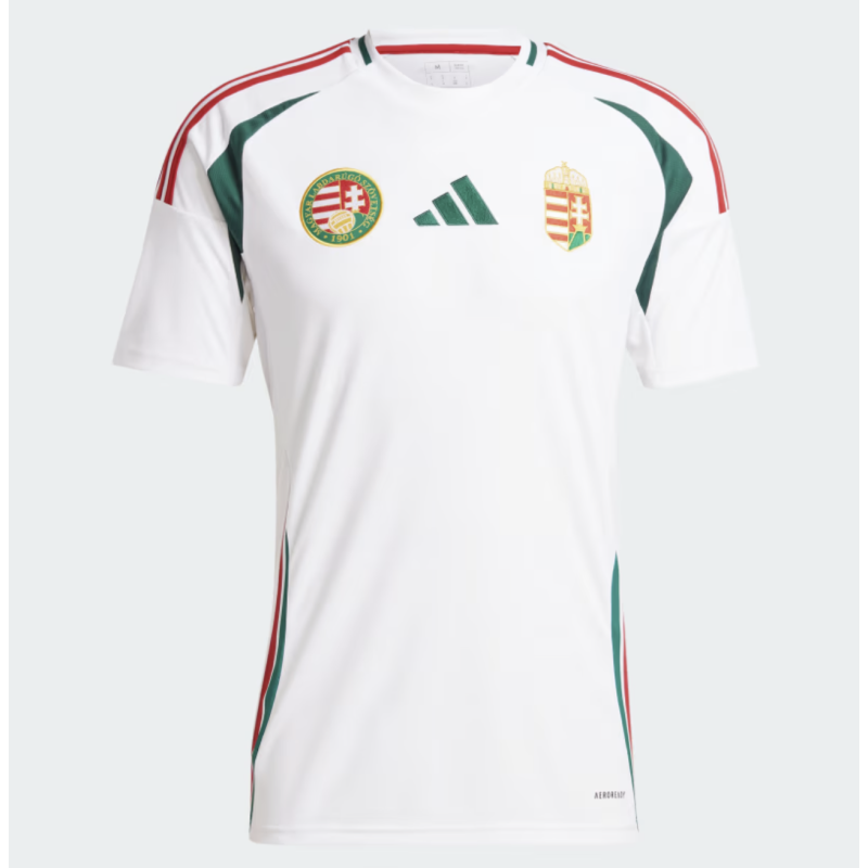 Adidas HFF Ungarn Trikot Away 2024, weiss