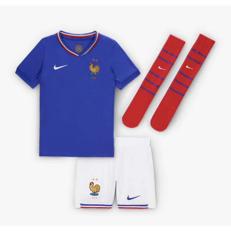 Nike FFF Frankreich TrikoSet Stadium Home Junior 2024/25