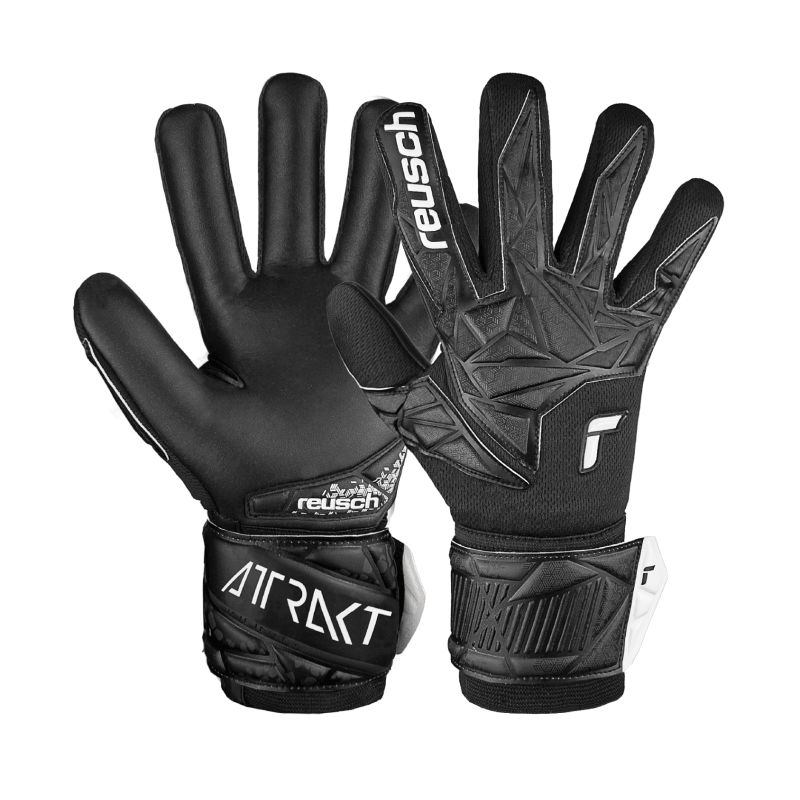 Reusch Attrakt Infinity NC Junior Torwarthandschuh, schwarz