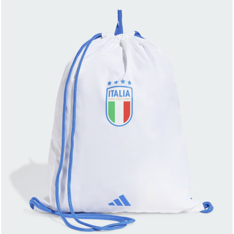 Adidas FIGC Italien Gymbag 2024, weiss