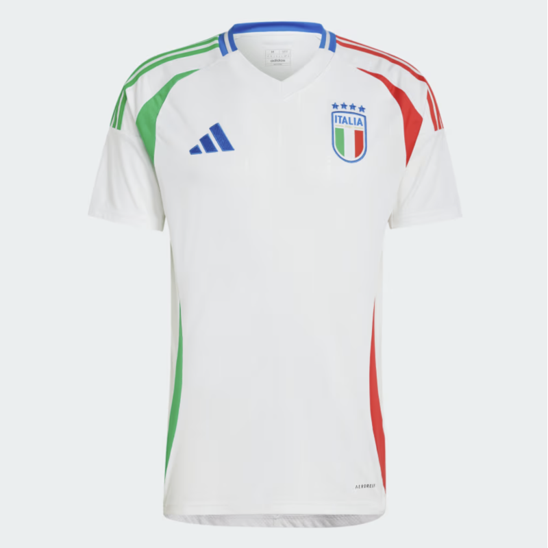 Adidas FIGC Italien Trikot Away 2024, weiss