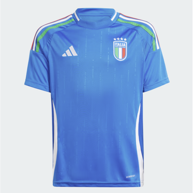 Adidas FIGC Italien Trikot Home Junior 2024, blau Adidas FIGC Italien Trikot Home Junior 2024, blau