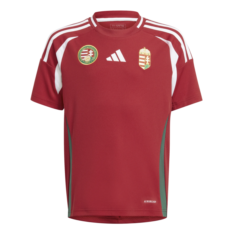 Adidas HFF Ungarn Trikot Home Junior 2024, rot