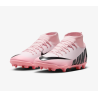 Nike JR Mercurial Superfly 9 Club FG/MG Fussballschuh, pink/schwarz