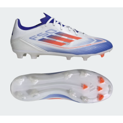 Adidas F50 League FG/MG Fussballschuh, weiss/blau