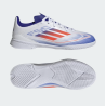 Adidas F50 League IN Junior Fussballhallenschuh, weiss/blau