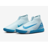 Nike Mercurial Superfly 10 Academy IC Junior Fussballhallenschuh, blau