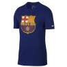 Nike FC Barcelona Casual Evergreen Crest T-Shirt, blau