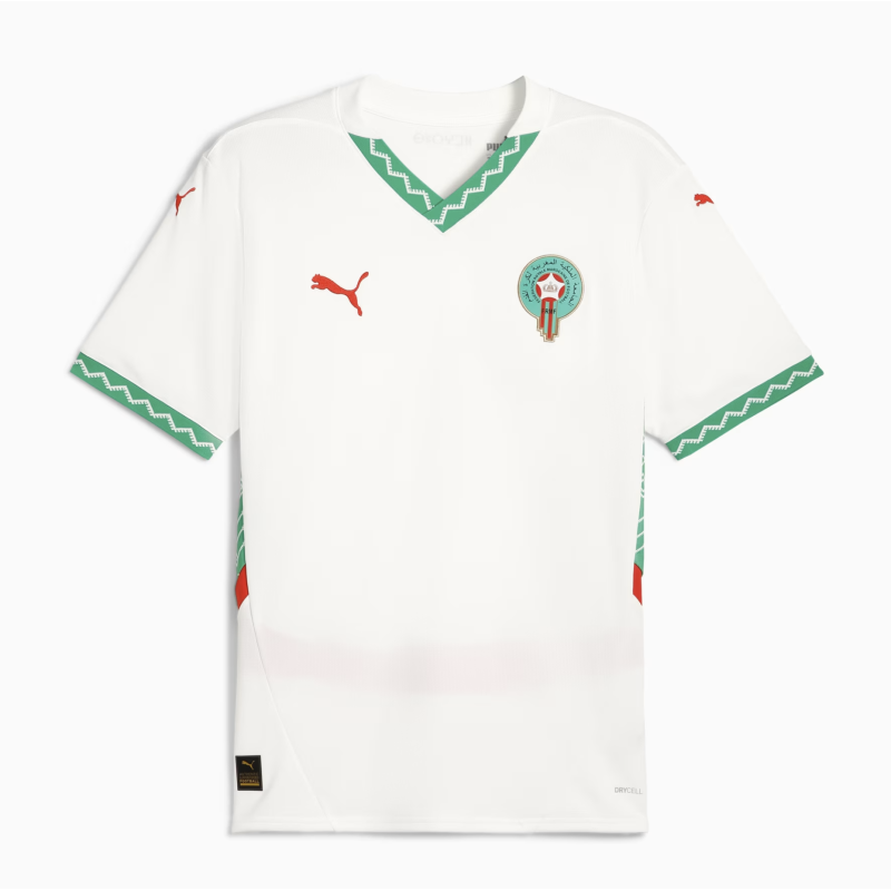Puma FRMF Marokko Trikot Replica Away 2025, weiss Puma FRMF Marokko Trikot Replica Away 2025, weiss