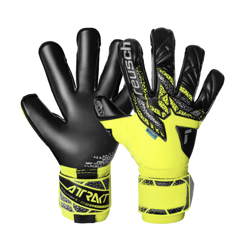 Reusch Attrakt Gold X Evolution, gelb/silber/schwarz