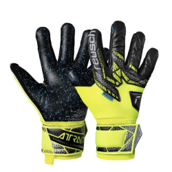 Reusch Attrakt Fusion Guardian Junior Torwarthandschuh, gelb/silber/schwarz