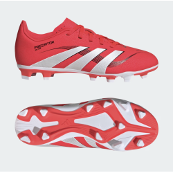 Adidas Predator Club FG/MG Junior Fussballschuhe, rot/weiss