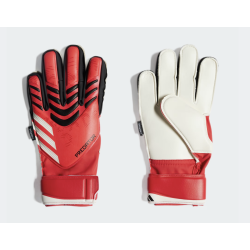Adidas Predator Match Junior Fingersave Goaliehandschuh, rot