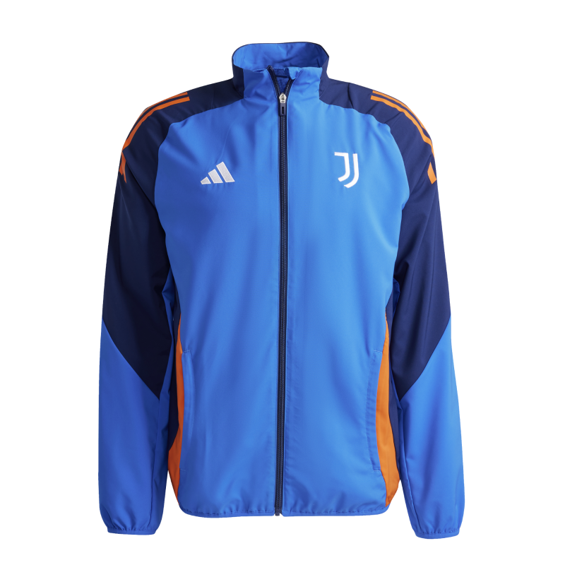 Adidas Juventus Turin Präsentation Jacke 2024/25, blau