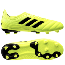 Adidas Copa 19.1 FG/AG Junior Fussballschuhe, gelb/schwarz