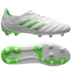 Adidas Copa 19.1 FG/AG Junior Fussballschuhe, weiss/grün