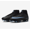 Nike Mercurial Superfly 10 Academy Fussballschuh, schwarz/blau