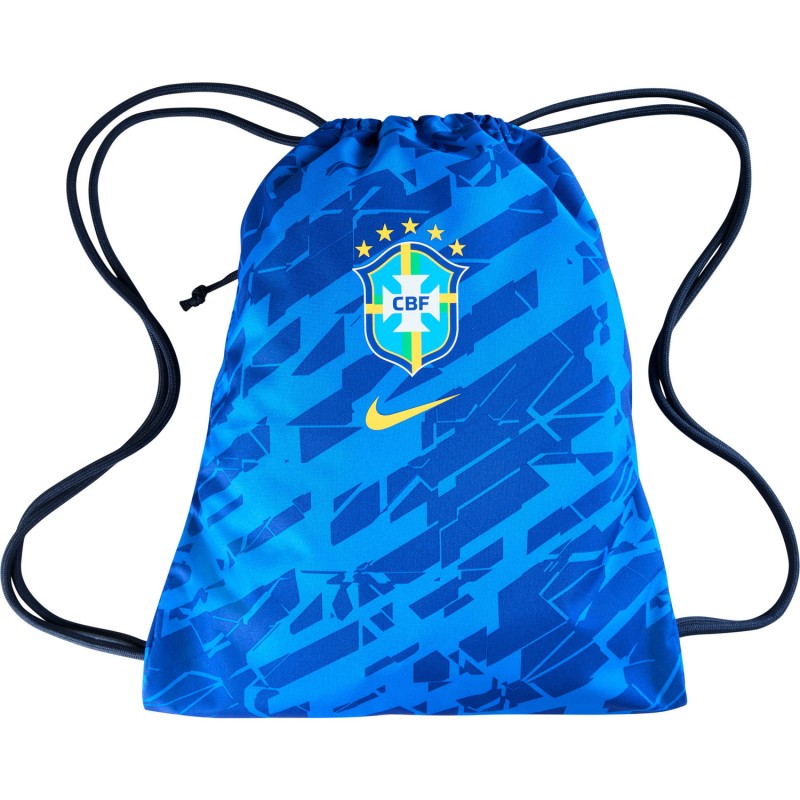 Nike CBF Brasilien Heritage Gymbag AOP 2025/26, blau