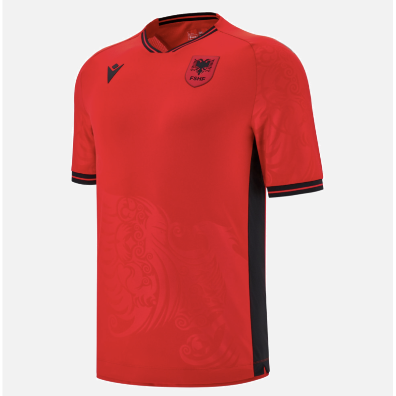 Macron FSHF Albanien Trikot Home 2025/26 Macron FSHF Albanien Trikot Home 2025/26