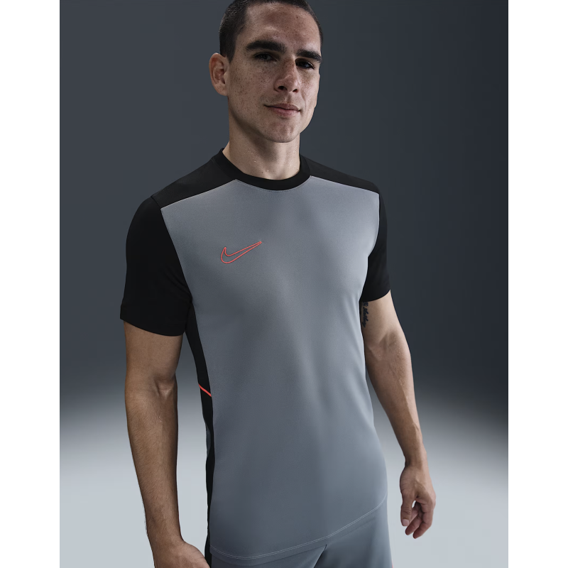 Nike Academy Dri-FIT kurzarm Trainingsshirt, grau/schwarz Nike Academy Dri-FIT kurzarm Trainingsshirt, grau/schwarz