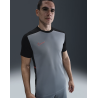 Nike Academy Dri-FIT kurzarm Trainingsshirt, grau/schwarz