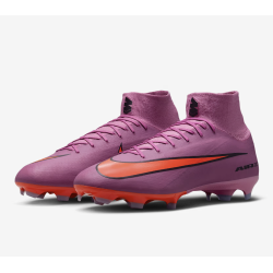 Nike Zoom Mercurial Superfly 10 Pro FG Fussballschuh, lila/orange