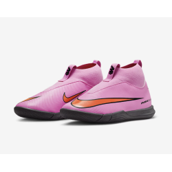 Nike Mercurial Superfly 10 Academy IC Junior Fussballhallenschuh, pink/orange