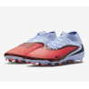 Nike Phantom 6 High Academy FG/MG Fussballschuh, blau/rot