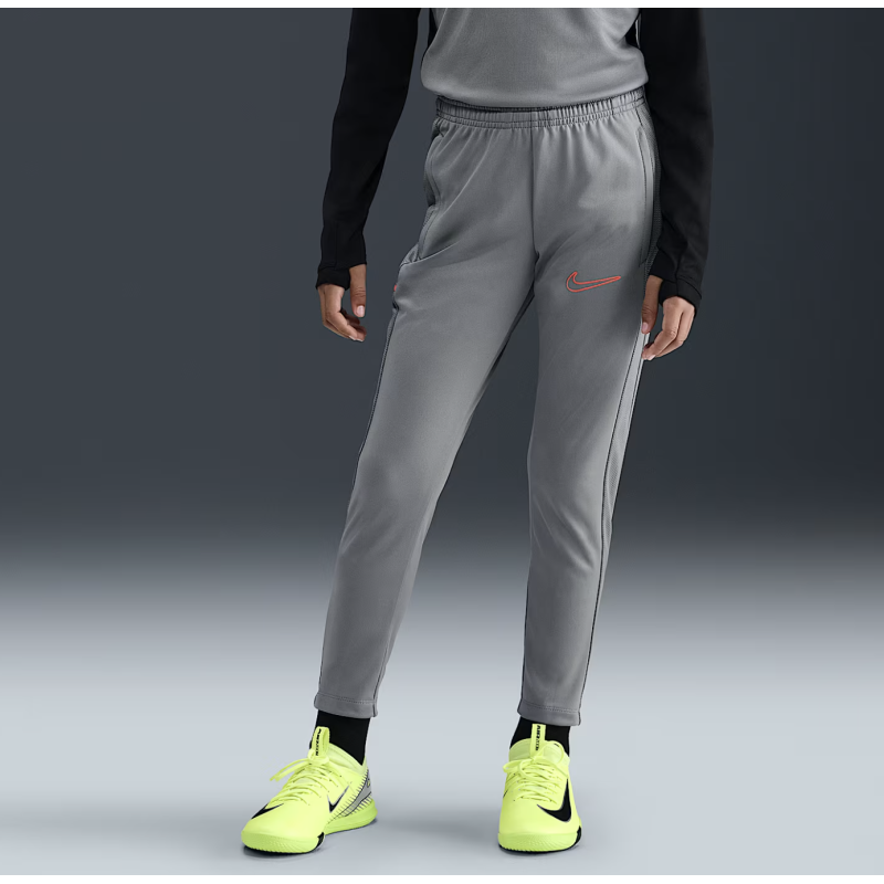 Nike Academy Fussballhose mit Dri-FIT-Technologie Junior, grau/rot