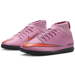 Nike Mercurial Superfly 10 Club IC Junior Fussballhallenschuh, lila/orange