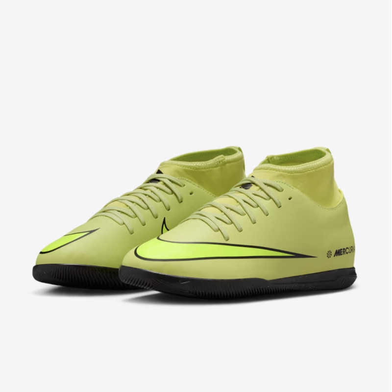 Nike Mercurial Superfly 10 Club IC Junior Fussballhallenschuh, lime/volt Nike Mercurial Superfly 10 Club IC Junior Fussballhallenschuh, lime/volt