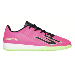 Skechers SKX 2 TD IC Junior Fussballhallenschuhe, rosa/schwarz