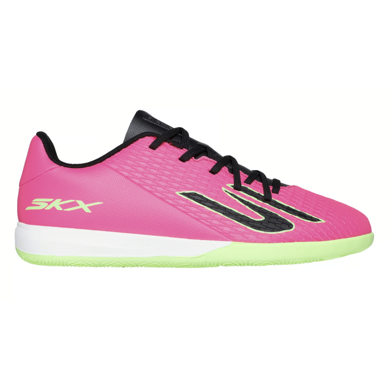 Skechers SKX 2 TD IC Junior Fussballhallenschuhe, rosa/schwarz