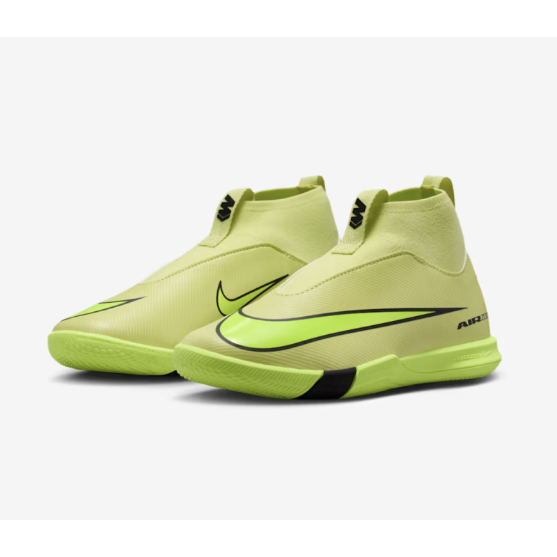 Nike Mercurial Superfly 10 Academy IC Junior Fussballhallenschuh, limelight/volt Nike Mercurial Superfly 10 Academy IC Junior Fussballhallenschuh, limelight/volt