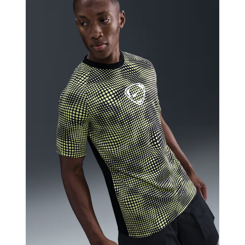 Nike Academy+ Dri-FIT Kurzarm Fussballoberteil, limelight/schwarz