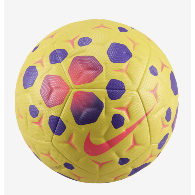 Nike Academy Plus Fussball, gelb/lila/pink